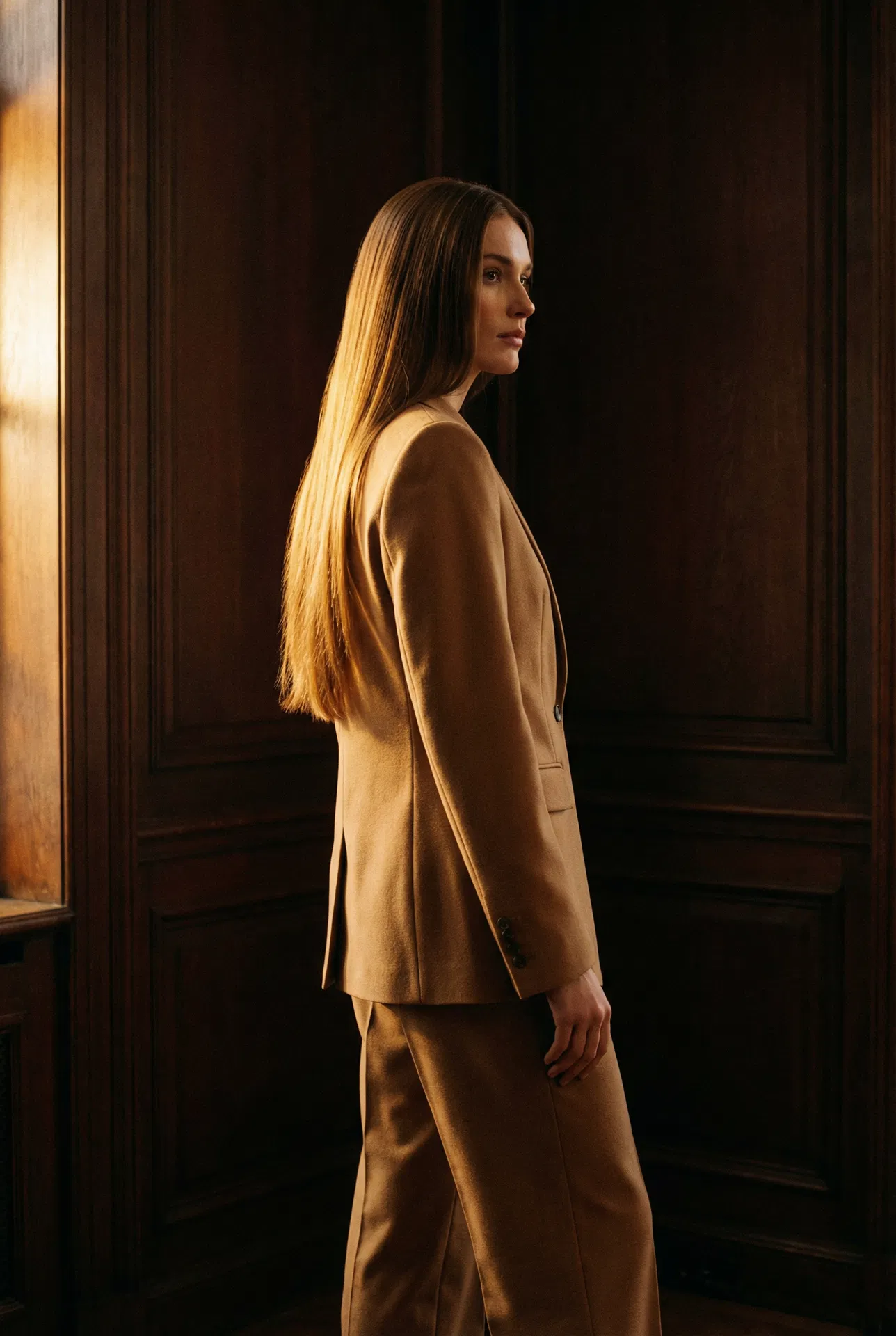 Havane #6 — Medium-dark warm tobacco brown keratin bonds model
