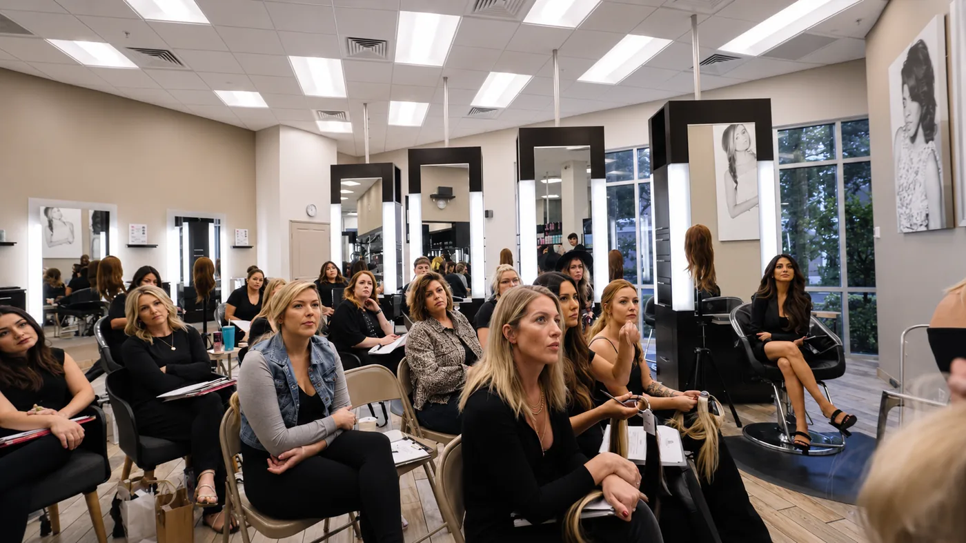 Zora Hair Education — professional hair extension masterclass