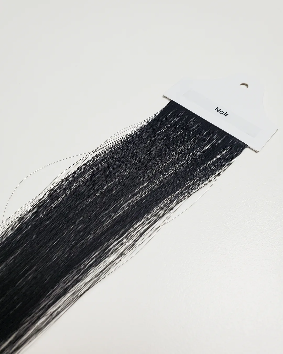 Noir hair swatch